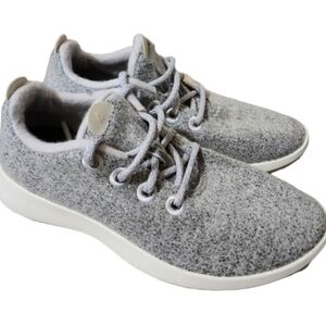 Allbirds Womens Gray Wool Runners Low Top Lace Up Shoes Sneakers Running Size 9